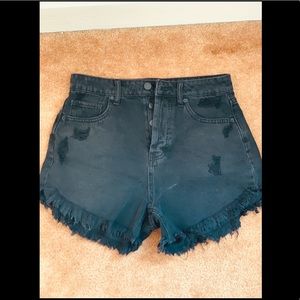 High Rise Mom Shorts